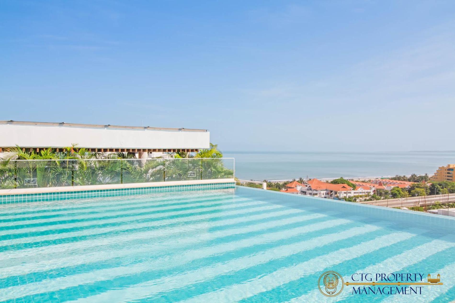 Martinique Cartagena - Apartamento Para 6 Con Jacuzzi Privado Exterior foto